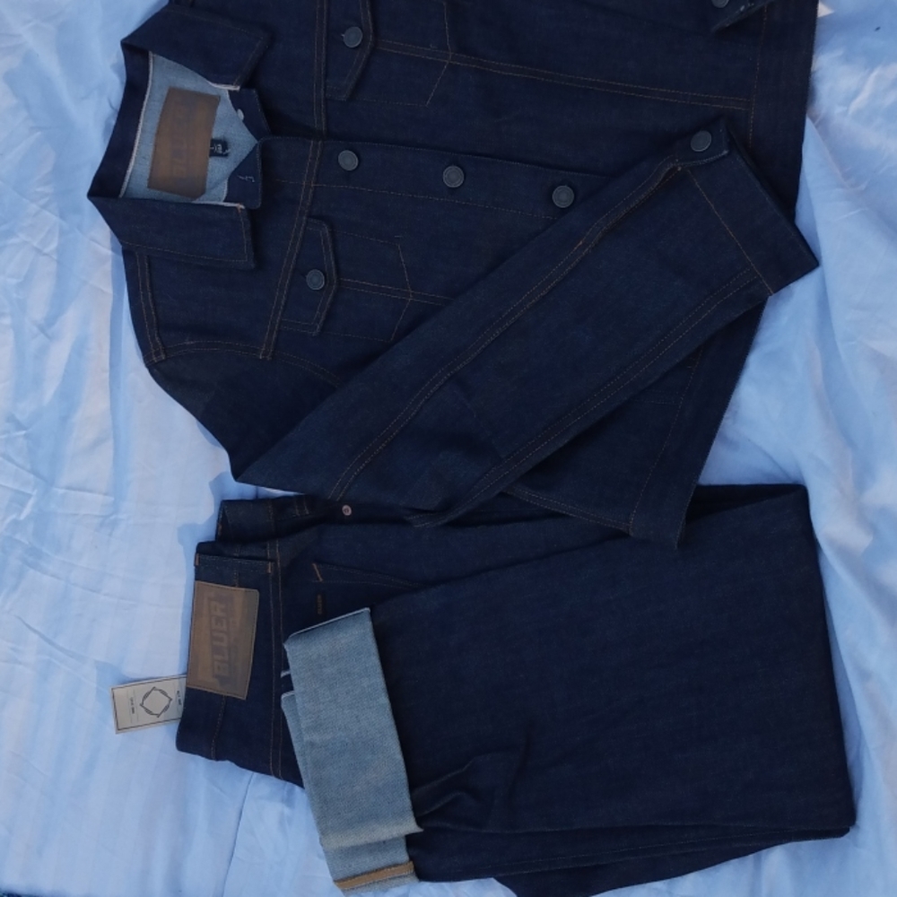 Very cute Jean jacket Jean pants